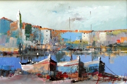 branko-dimitrijevic-boats-oil-on-canvas-20x30cm