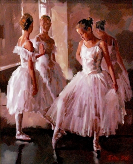 dragan-petrovic-mirror-oil-on-canvas-60x50cm