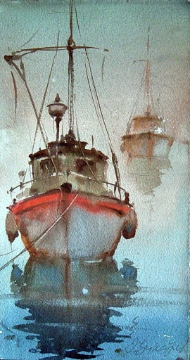 dusan-djukaric-boats-watercolour-25x45cm
