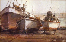 dusan-djukaric-boats-watercolour-35x50cm