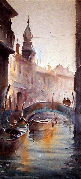 dusan-djukaric-venice-watercolour-25x55cm