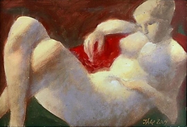 ljubodrag-jankovic-jale-nude-oil-on-board-30x40cm