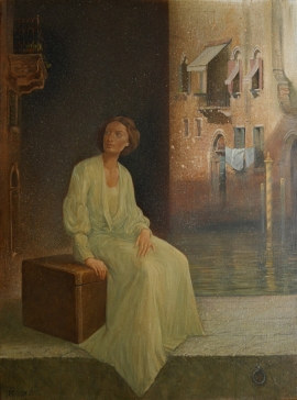 Pedja Milosevic, Pandora, Oil on canvas, 55x40cm