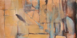 Zoran Calija, Leaving, Oil on canvas, 40x80cm