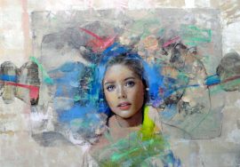 Marko Kusmuk, The Girl of My Dreams, Oil on canvas 50X70cm