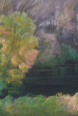 Mirjana Krstevska, River Bank, Pastel, 35x50cm, £250